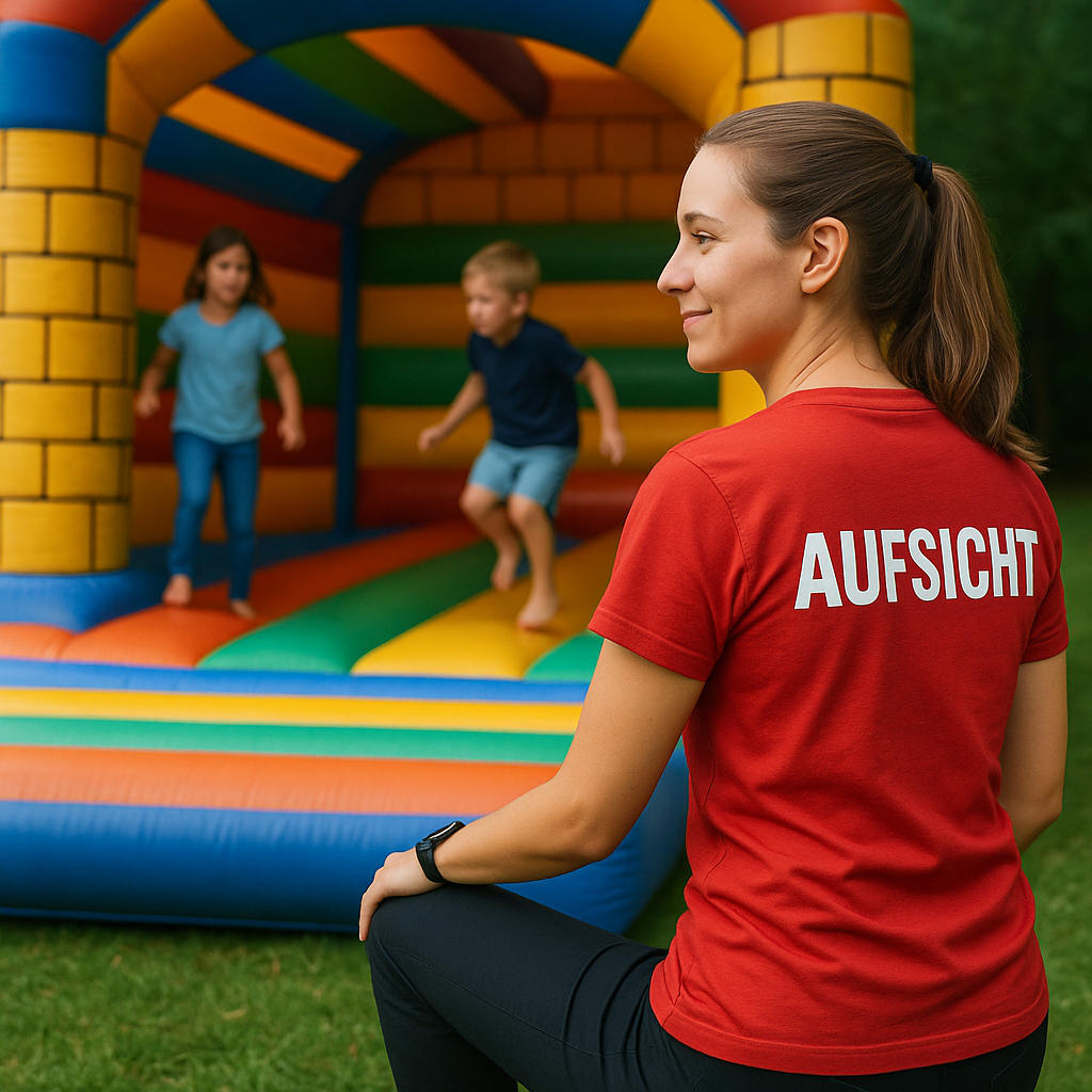 🎉 Zusatzleistung: Aufsicht für die Hüpfburg