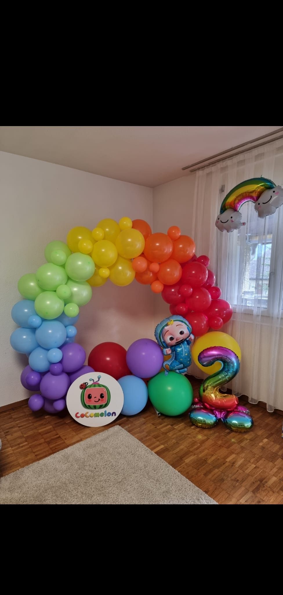 14. Ballon Girlanden